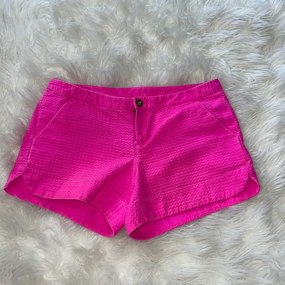 Hot pink Lilly Pulitzer size 0 shorts